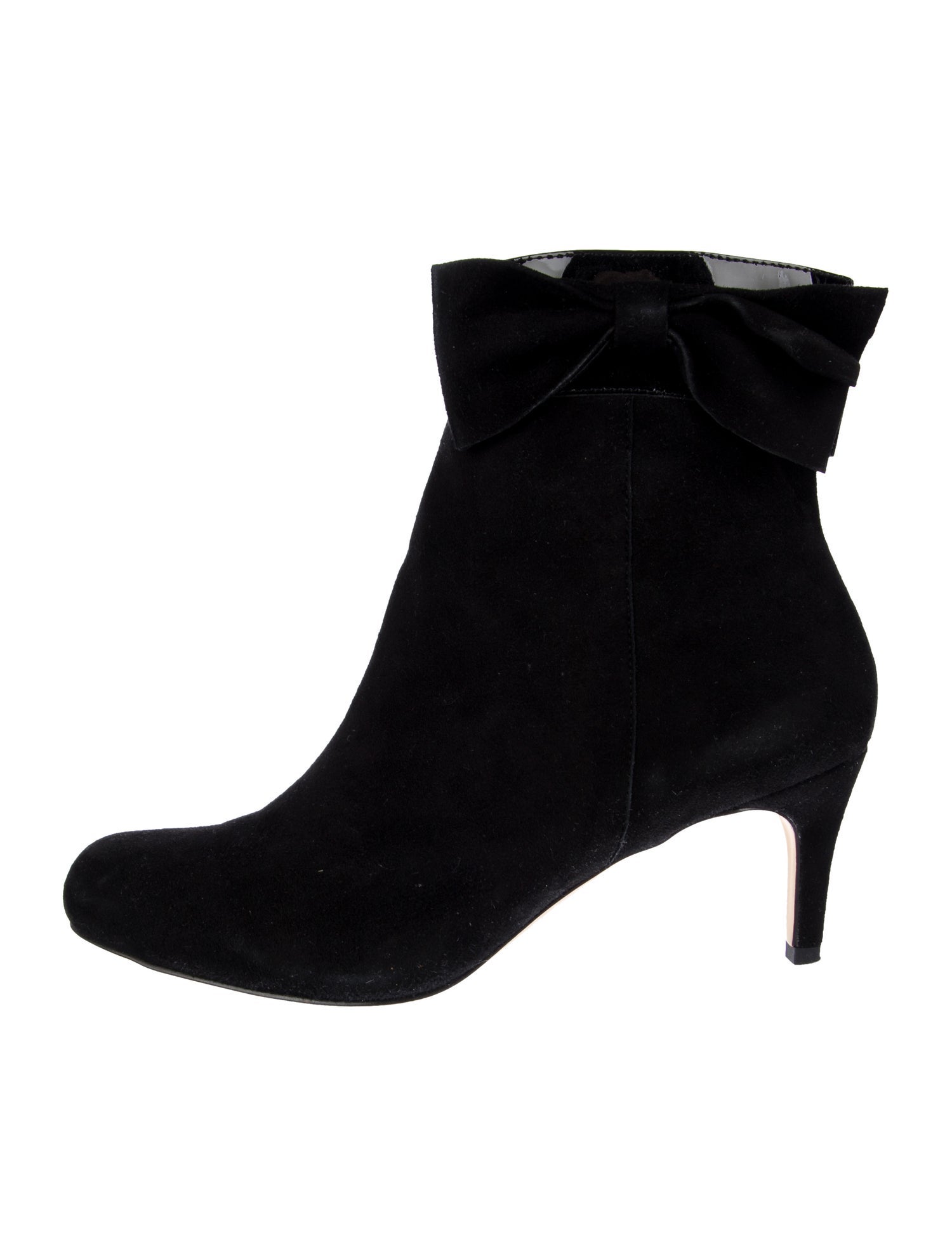Kate Spade New York Suede Bow Accents Boots