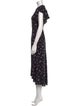 Kate Spade New York Floral Print Long Dress
