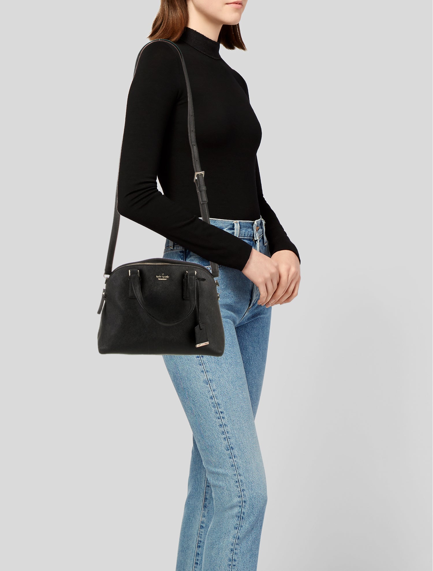 Kate Spade New York Saffiano Leather Top Handle Bag