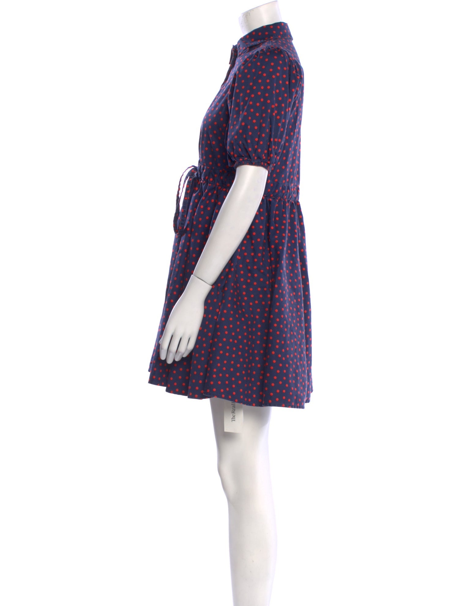 Kate Spade New York Polka Dot Print Mini Dress