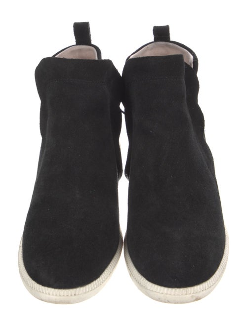 Kate Spade New York Suede Scalloped Accent Boots