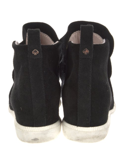 Kate Spade New York Suede Scalloped Accent Boots