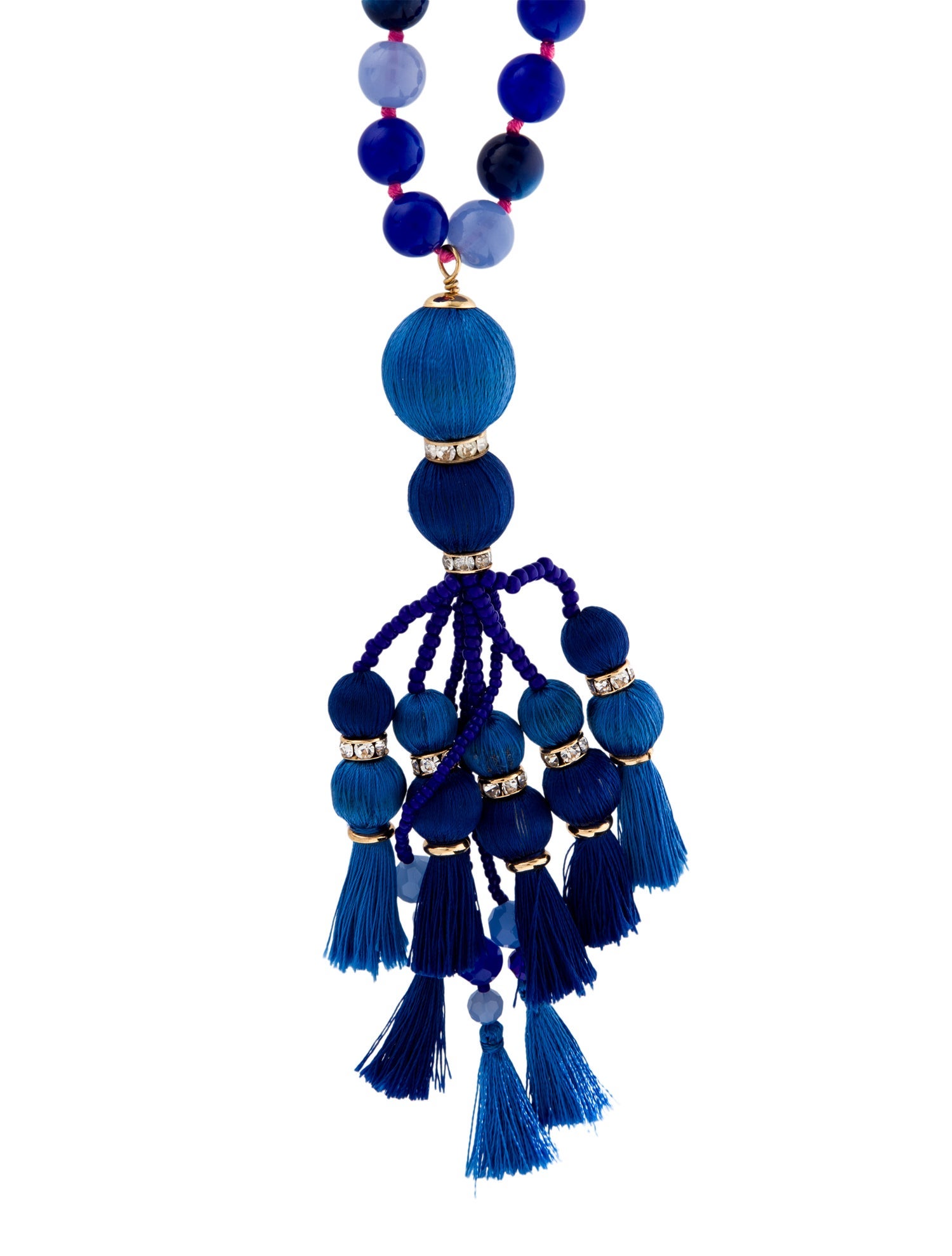 Kate Spade New York Bead & Crystal Pretty Poms Lavalier Necklace