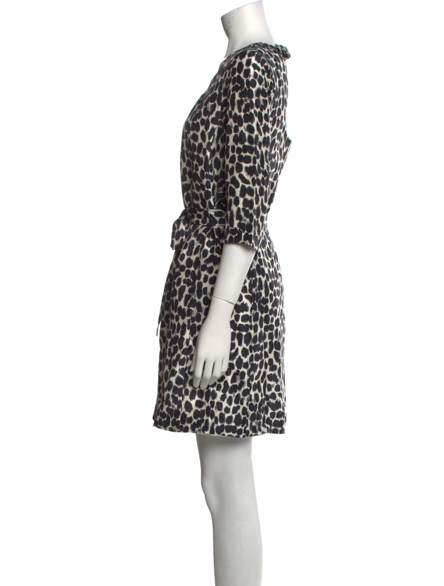 Kate Spade New York Animal Print Mini Dress