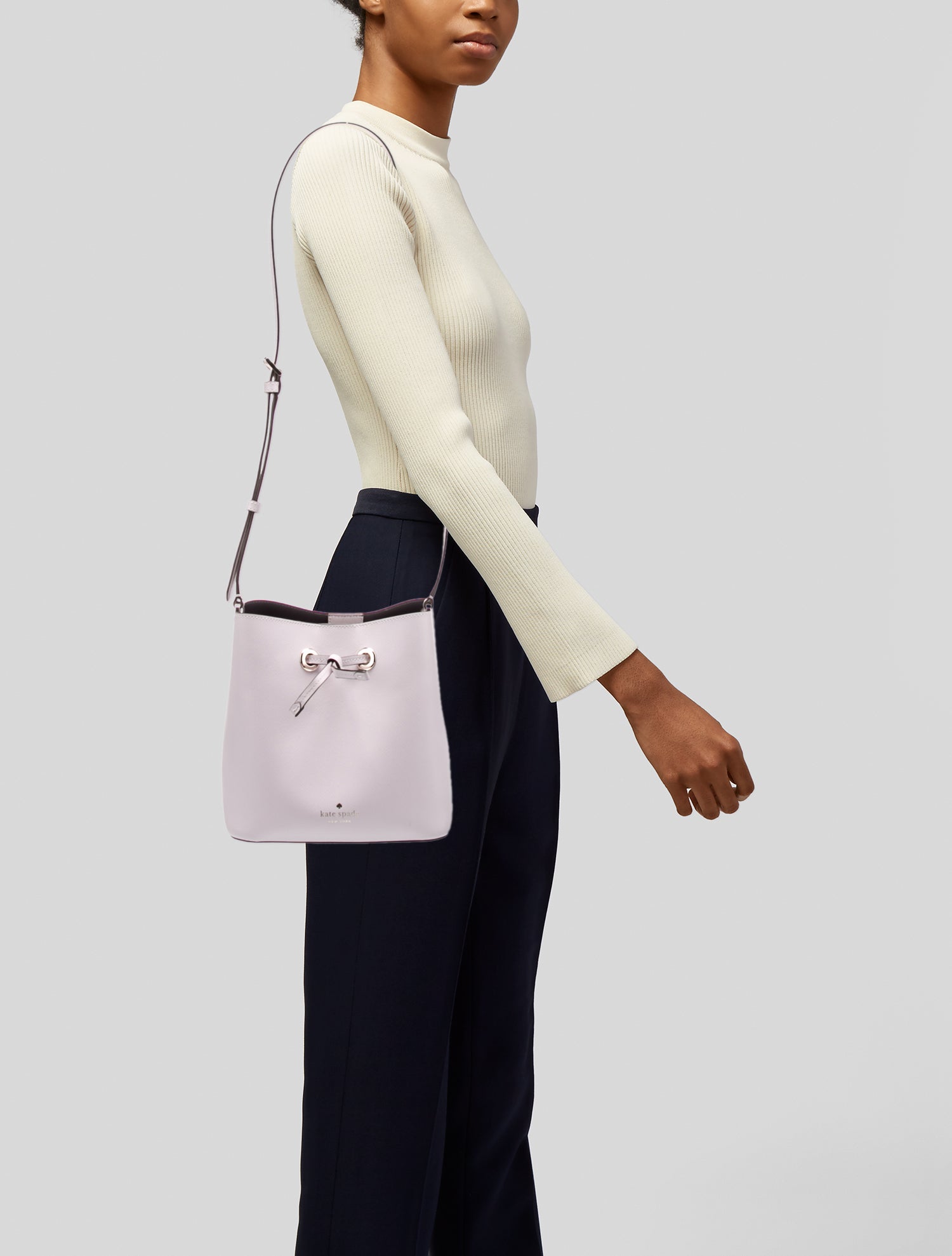 Kate Spade New York Saffiano Leather Bucket Bag