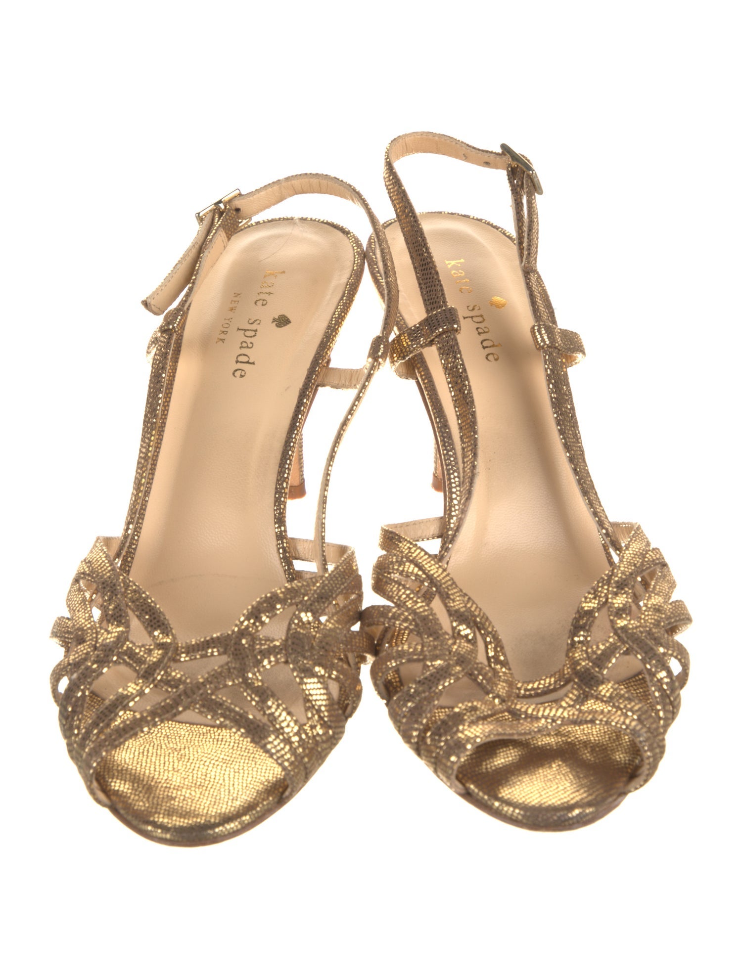 Kate Spade New York Leather Slingback Sandals