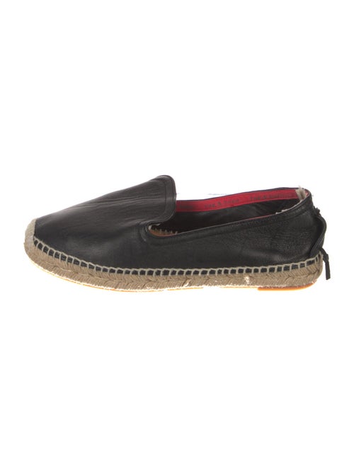Rag & Bone Leather Whipstitch Trim Espadrilles