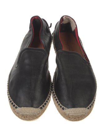 Rag & Bone Leather Whipstitch Trim Espadrilles