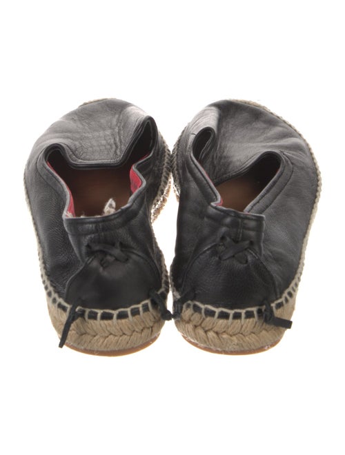 Rag & Bone Leather Whipstitch Trim Espadrilles