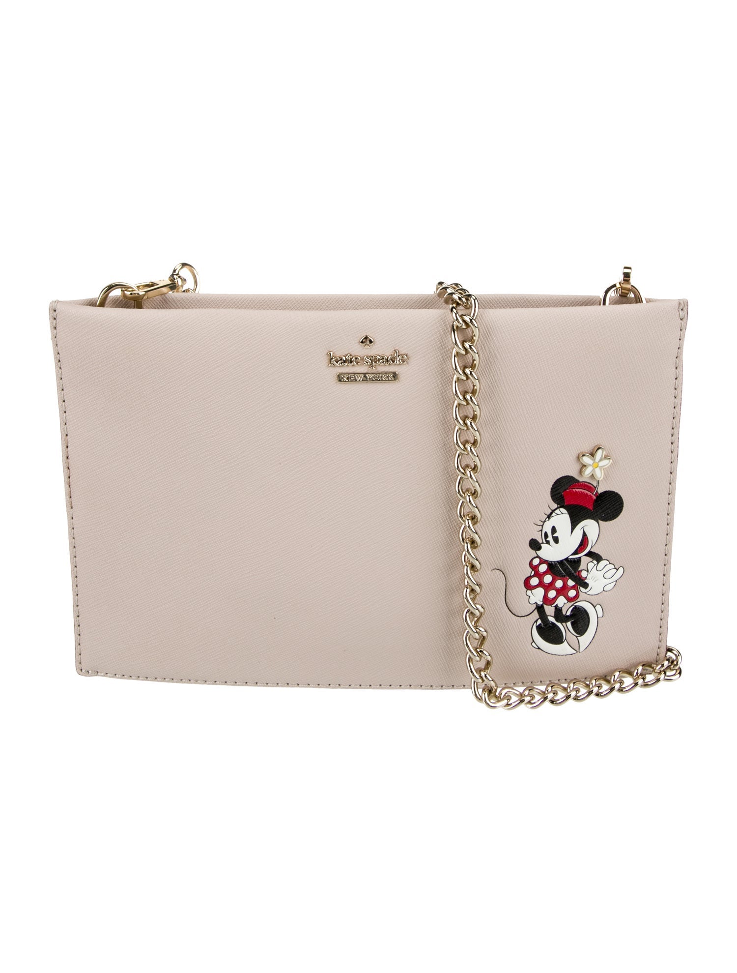 Kate Spade x Disney Saffiano Leather Clutch