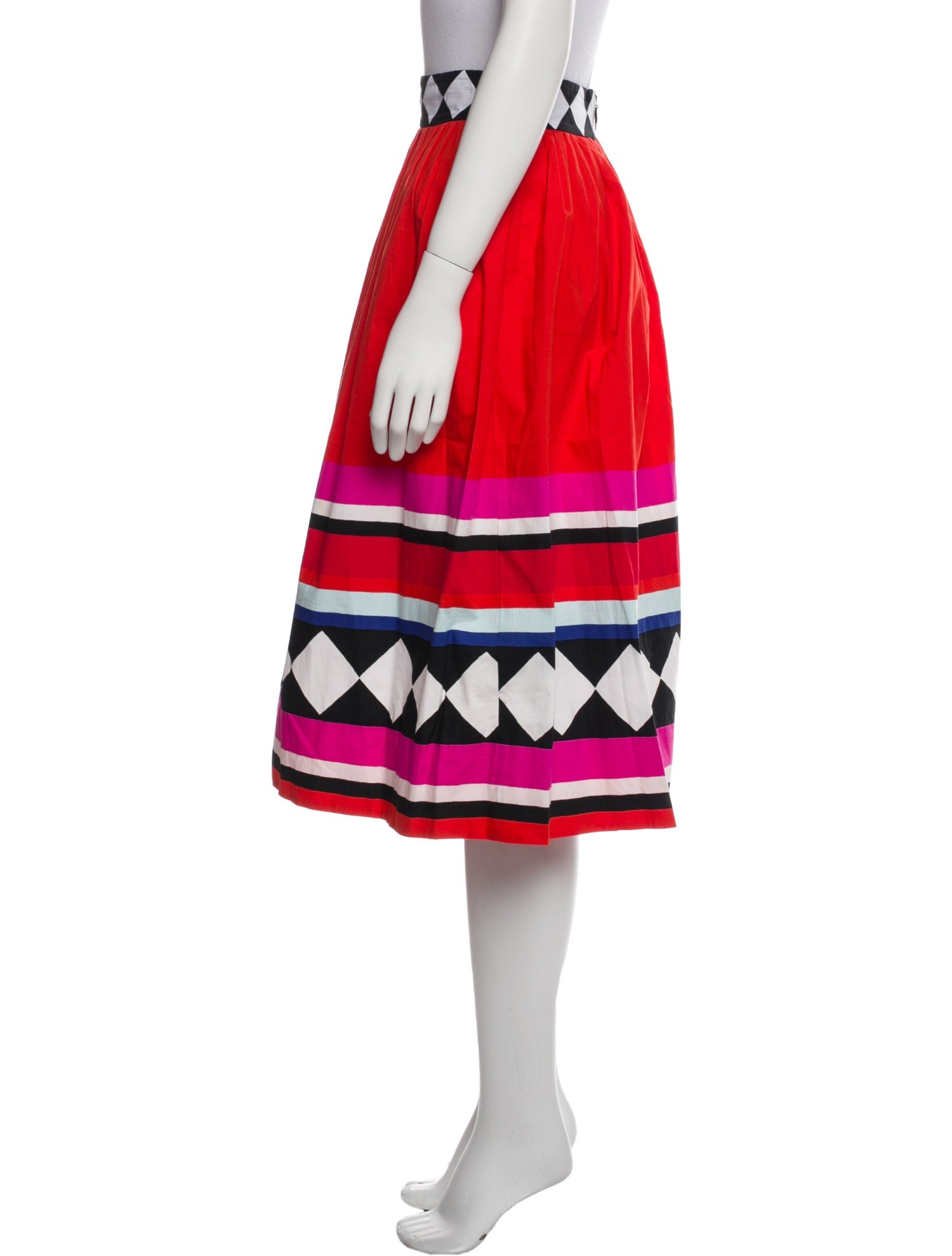 Kate Spade New York Striped Knee-Length Skirt