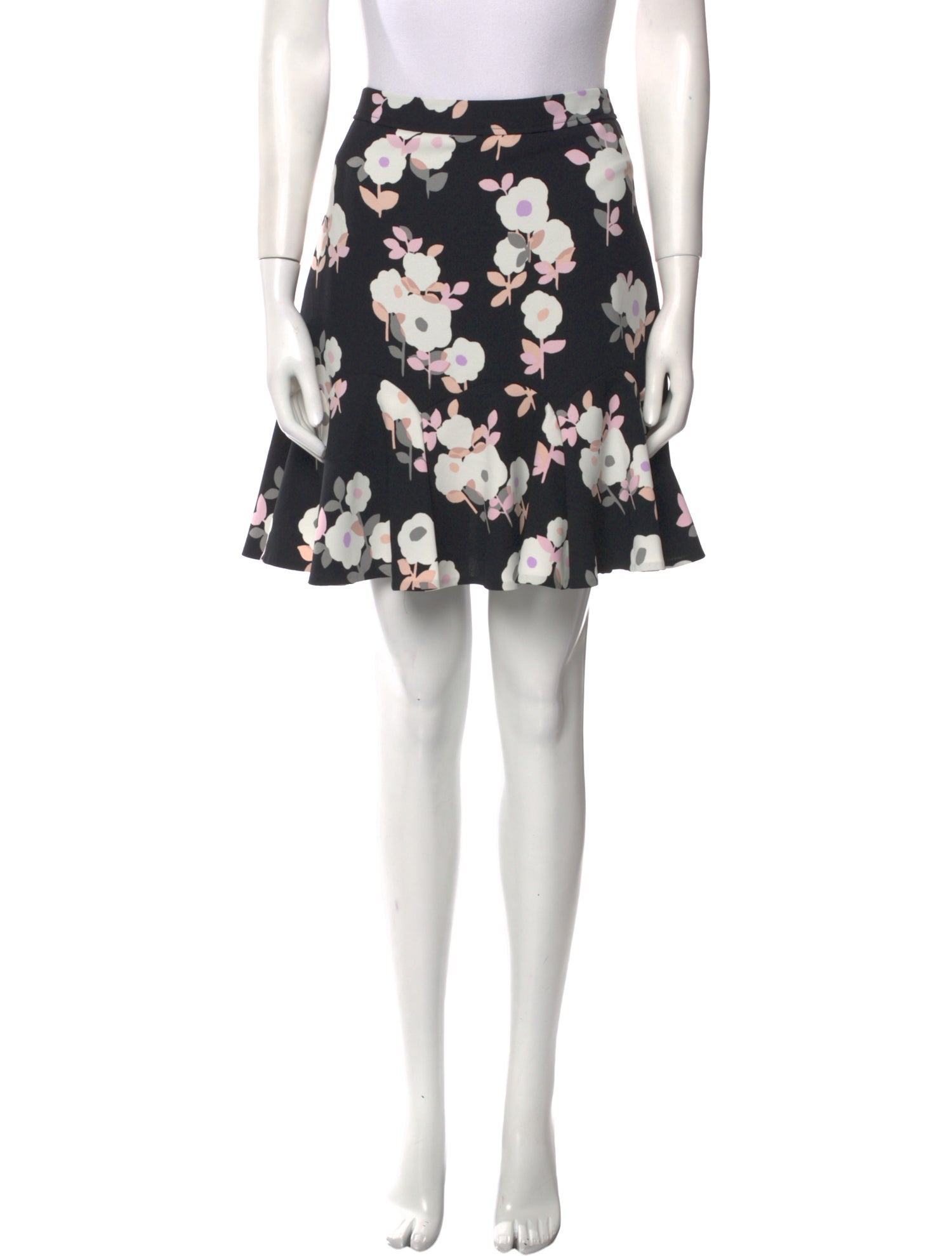 Kate Spade New York Floral Print Mini Skirt