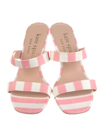 Kate Spade New York Printed Crystal Embellishments Slides