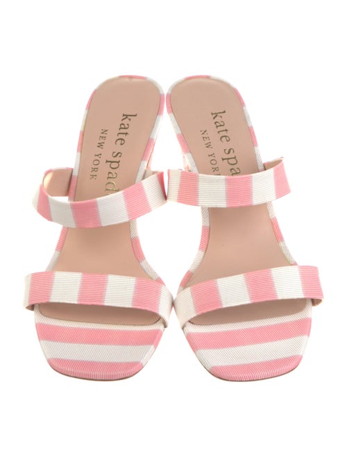 Kate Spade New York Printed Crystal Embellishments Slides