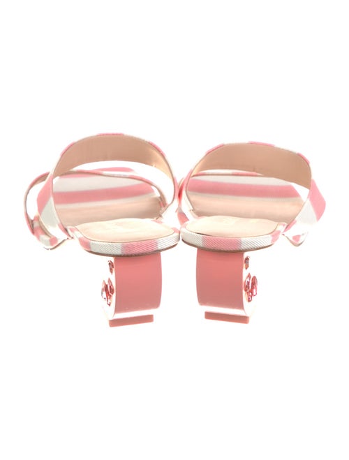 Kate Spade New York Printed Crystal Embellishments Slides