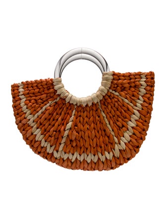 Kate Spade New York Straw Top Handle Bag