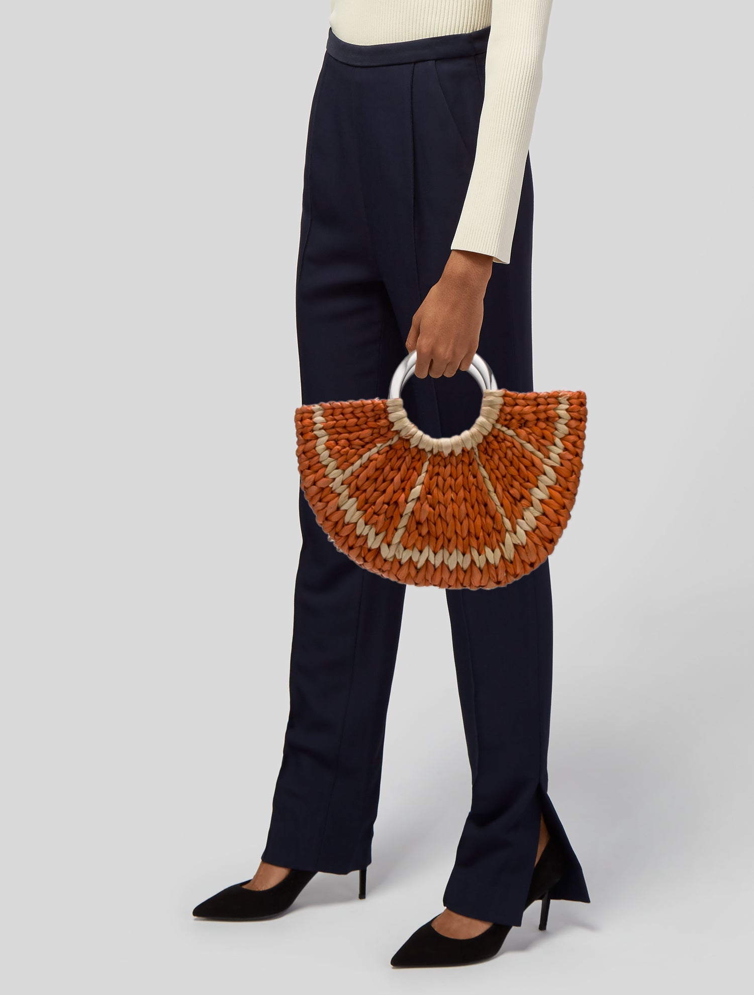 Kate Spade New York Straw Top Handle Bag