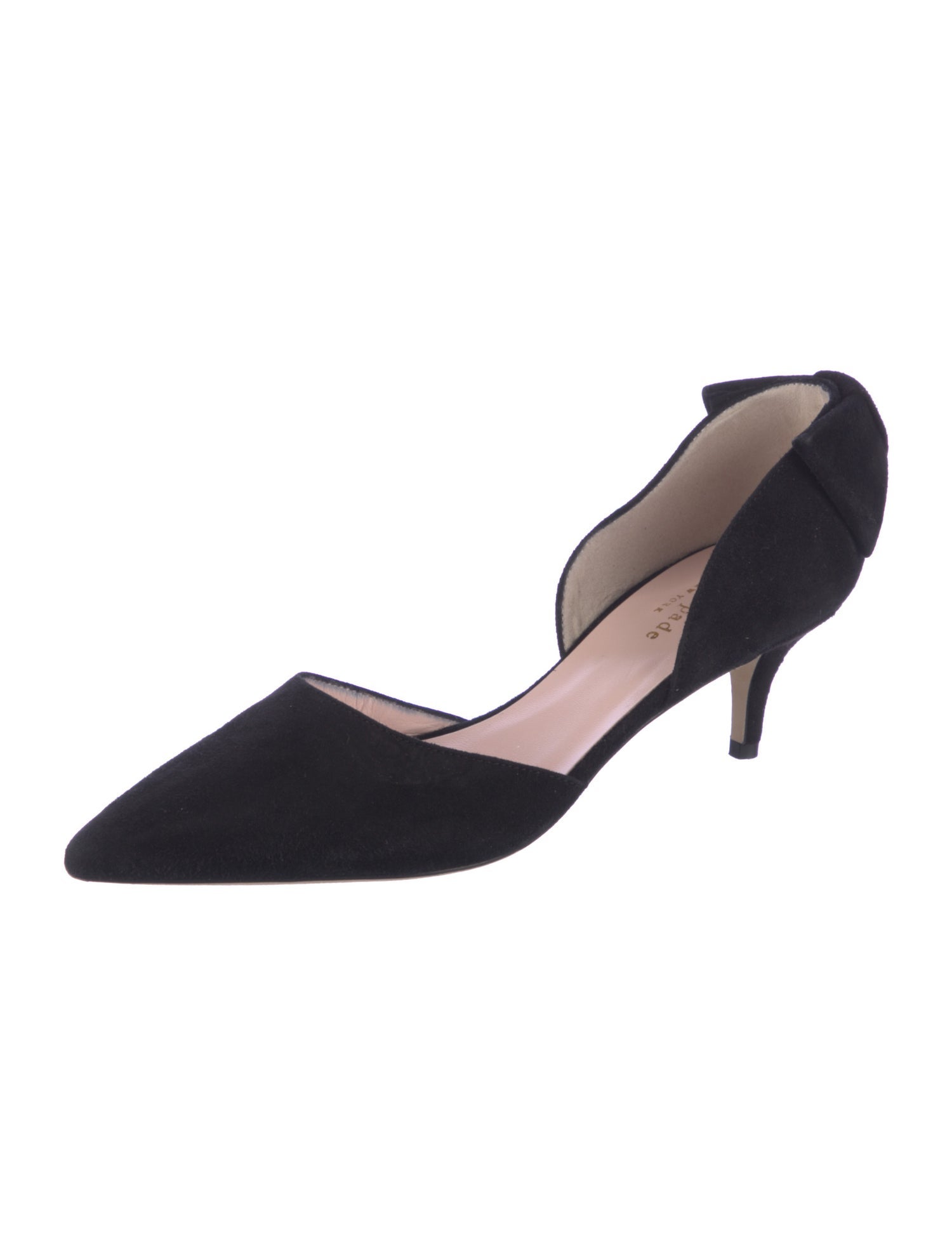 Kate Spade New York Suede D'Orsay Pumps
