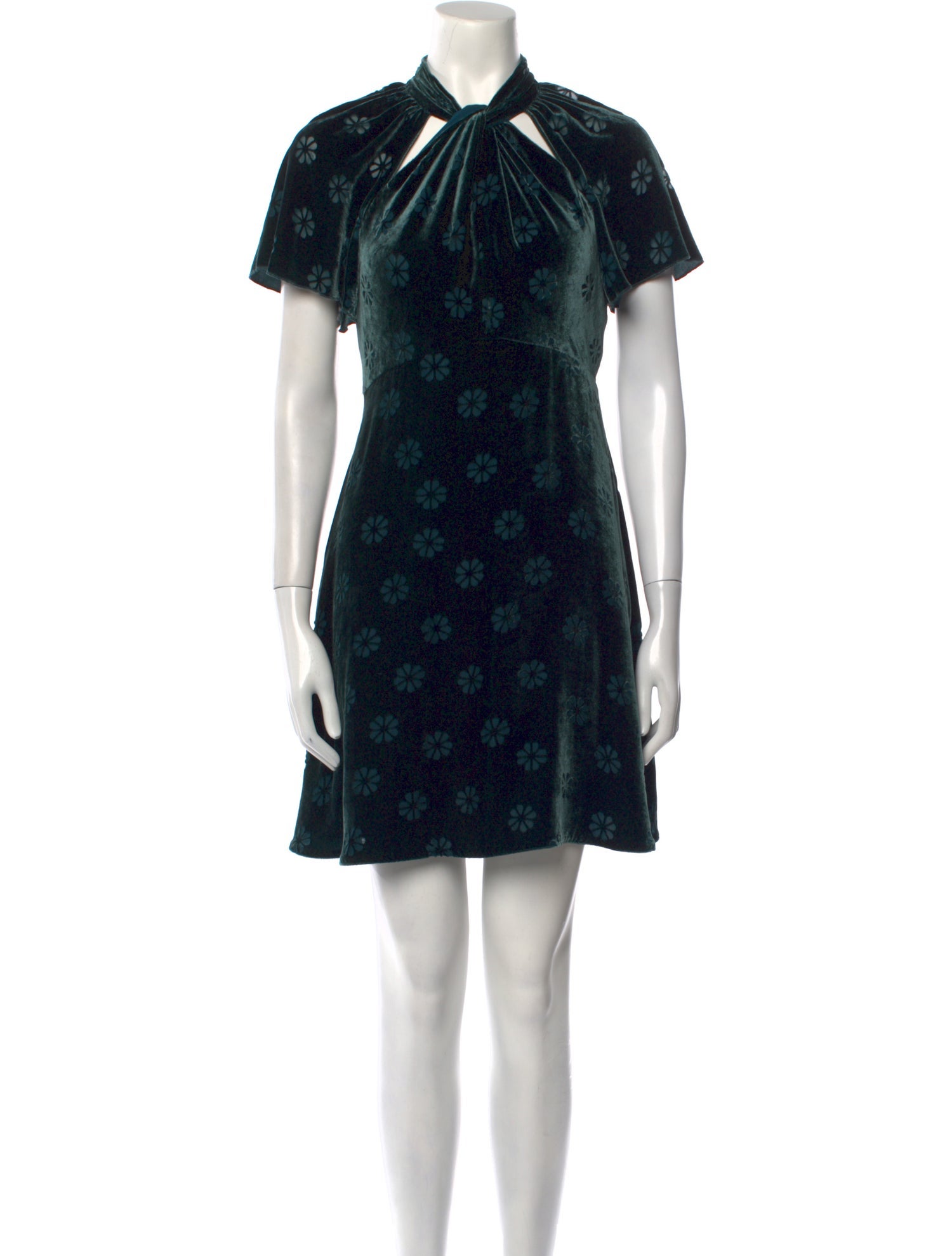 Kate Spade New York Floral Print Mini Dress