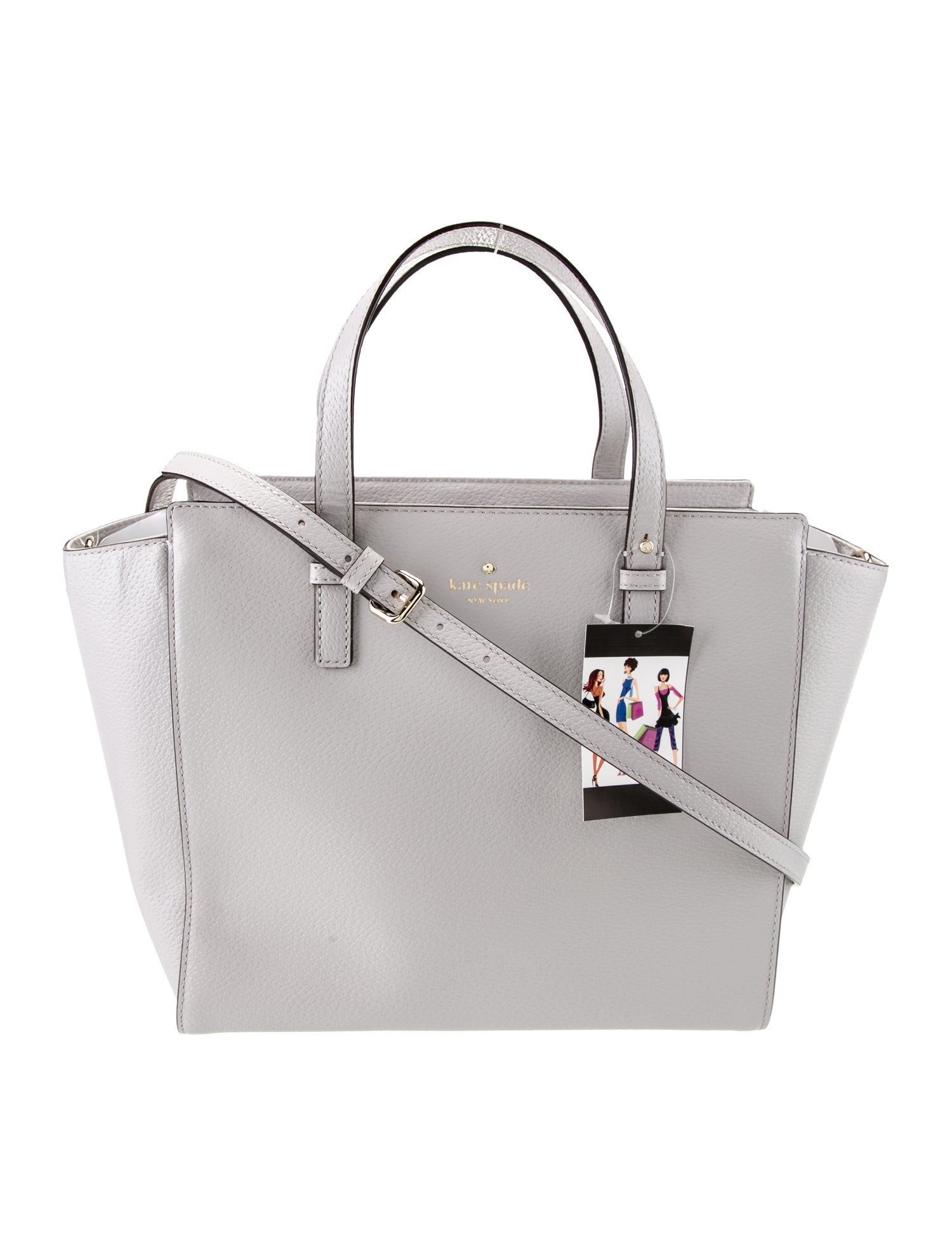 Kate Spade New York Embossed Leather Top Handle Bag