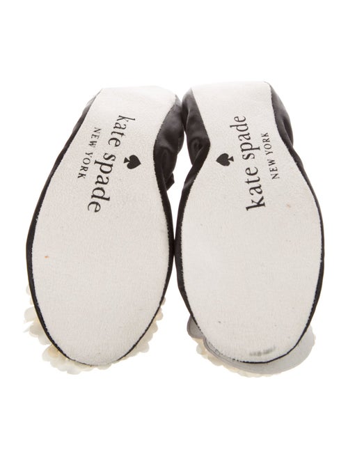 Kate Spade New York Satin Floral Print Ballet Flats