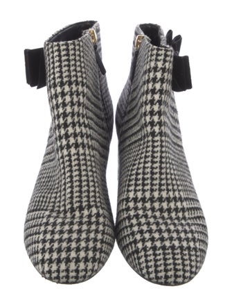 Kate Spade New York Ponyhair Houndstooth Print Boots