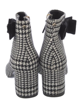 Kate Spade New York Ponyhair Houndstooth Print Boots