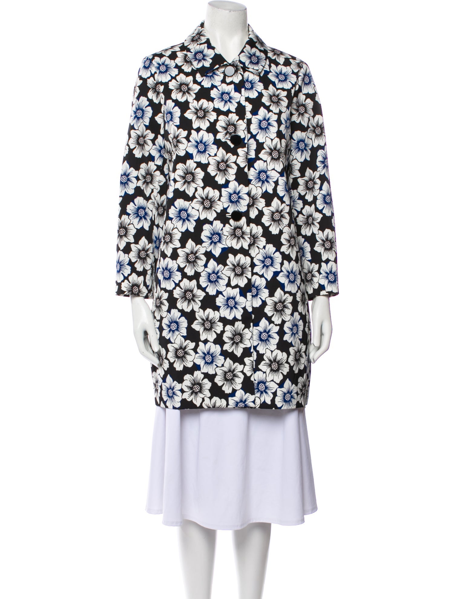 Kate Spade New York Floral Print Coat