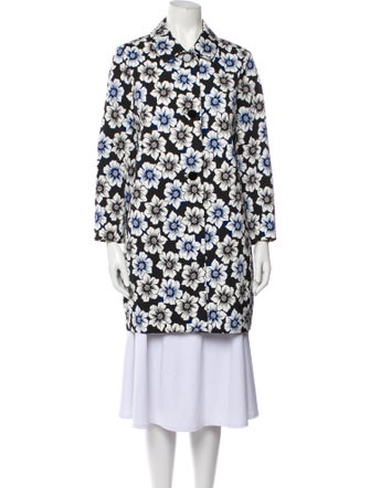 Kate Spade New York Floral Print Coat