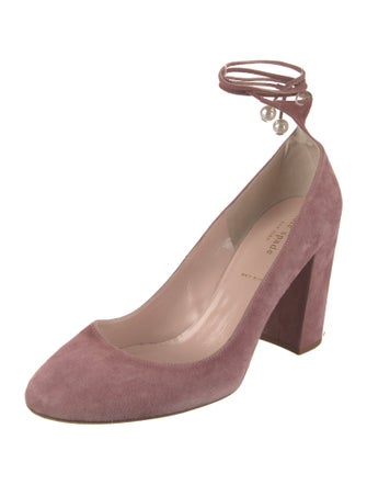 Kate Spade New York Suede Beaded Accents Pumps