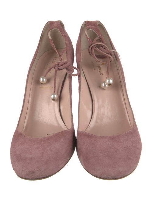 Kate Spade New York Suede Beaded Accents Pumps