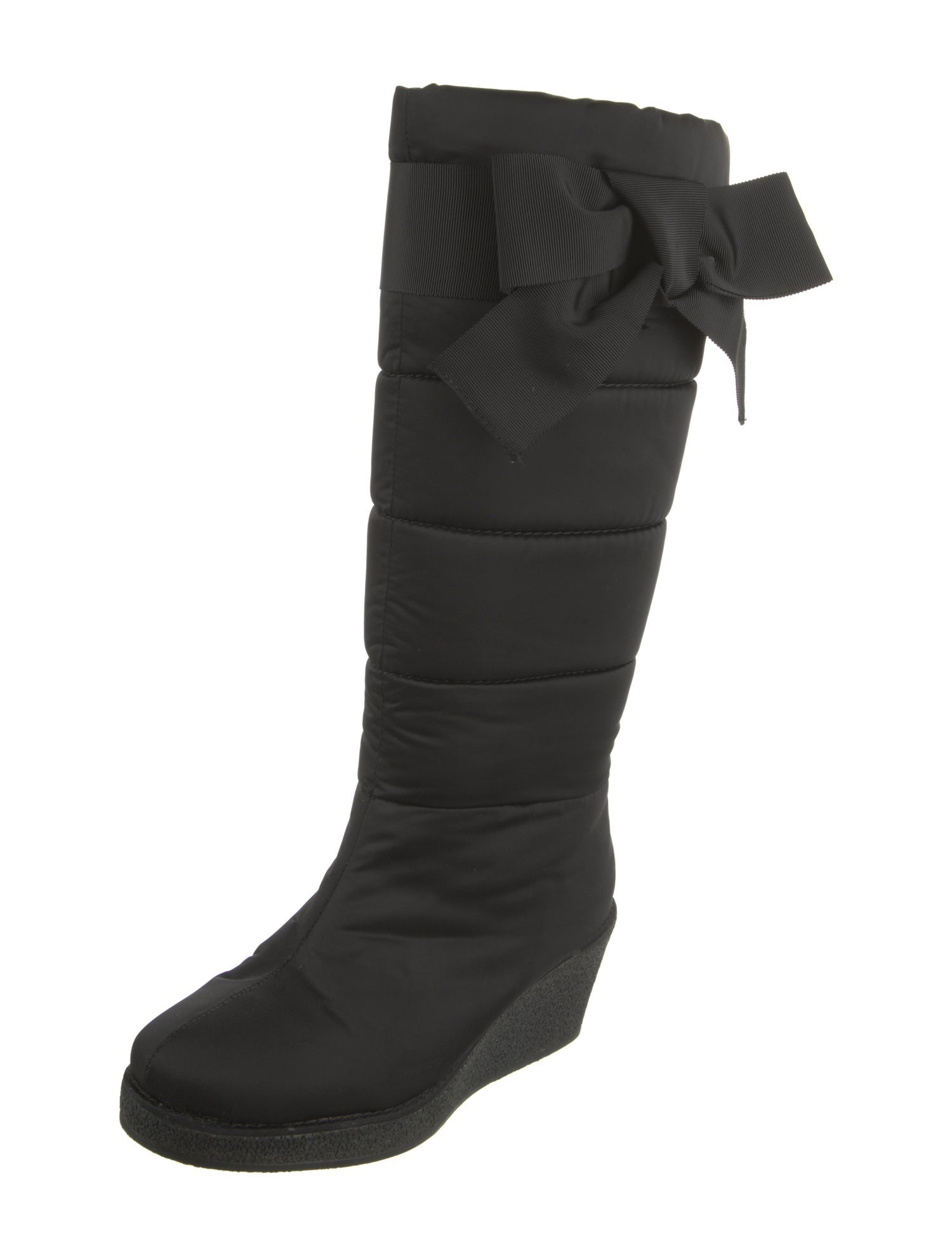 Kate Spade New York Nylon Bow Accents Rain Boots