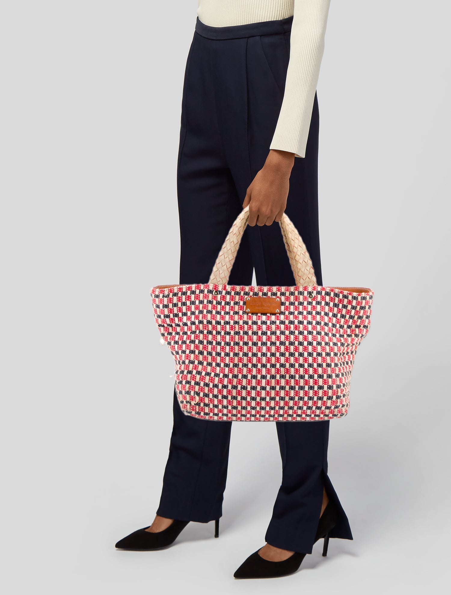 Kate Spade New York Straw Shoulder Bag