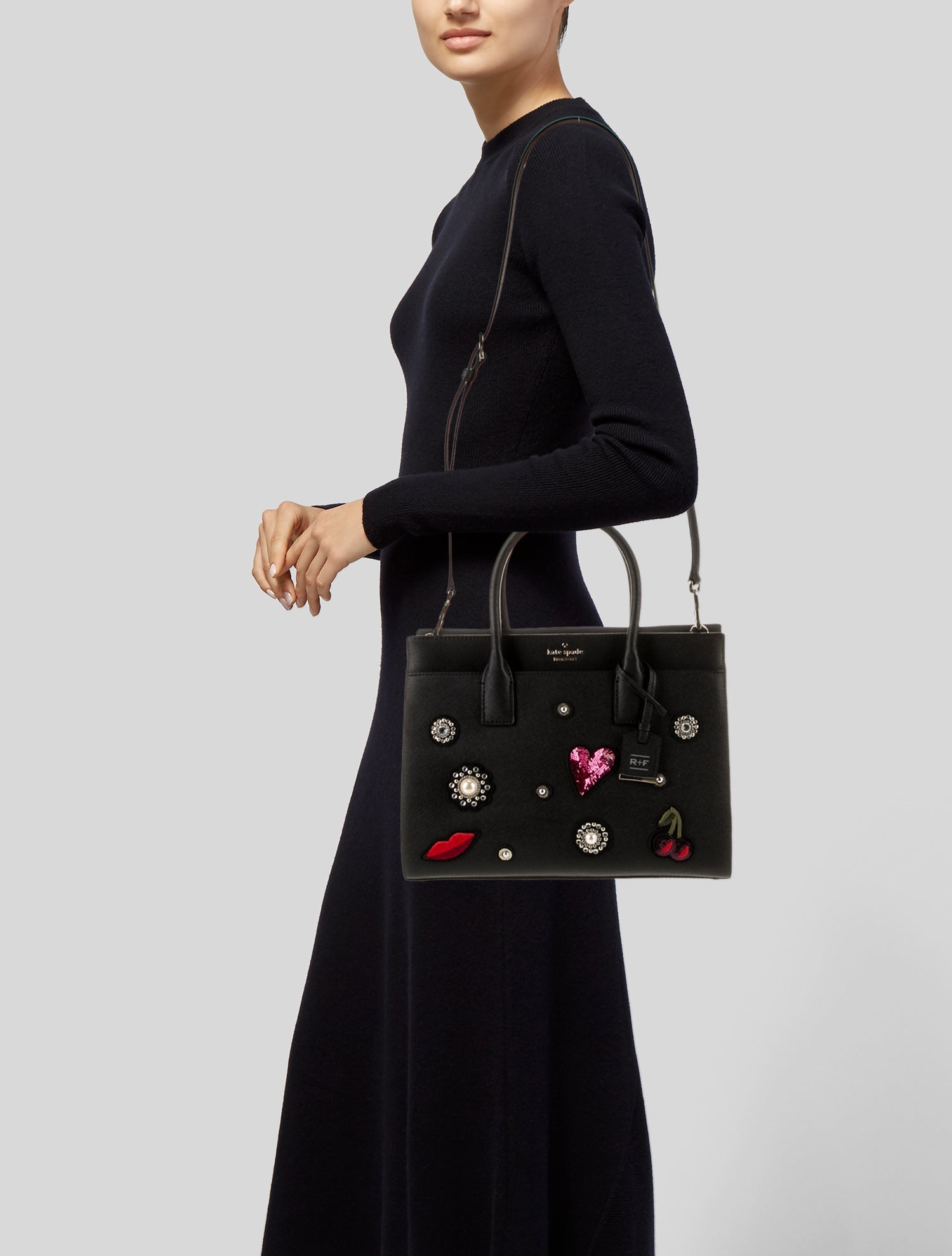 Kate Spade New York Saffiano Leather Top Handle Bag