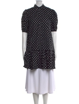 Kate Spade New York Polka Dot Print Mini Dress