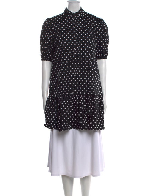 Kate Spade New York Polka Dot Print Mini Dress