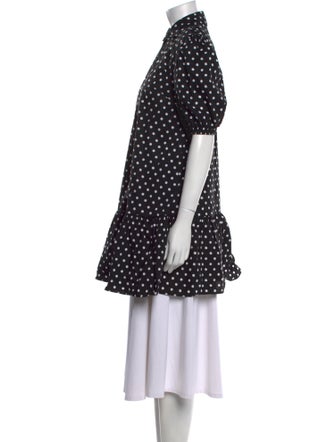 Kate Spade New York Polka Dot Print Mini Dress