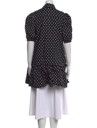 Kate Spade New York Polka Dot Print Mini Dress