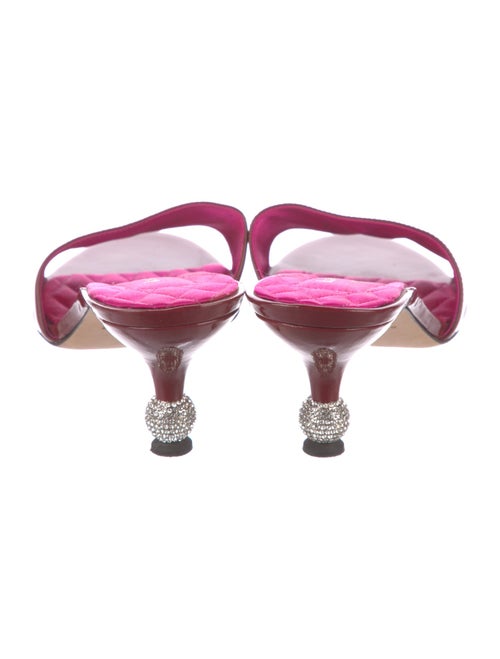 Kate Spade New York Patent Leather Crystal Embellishments Slides