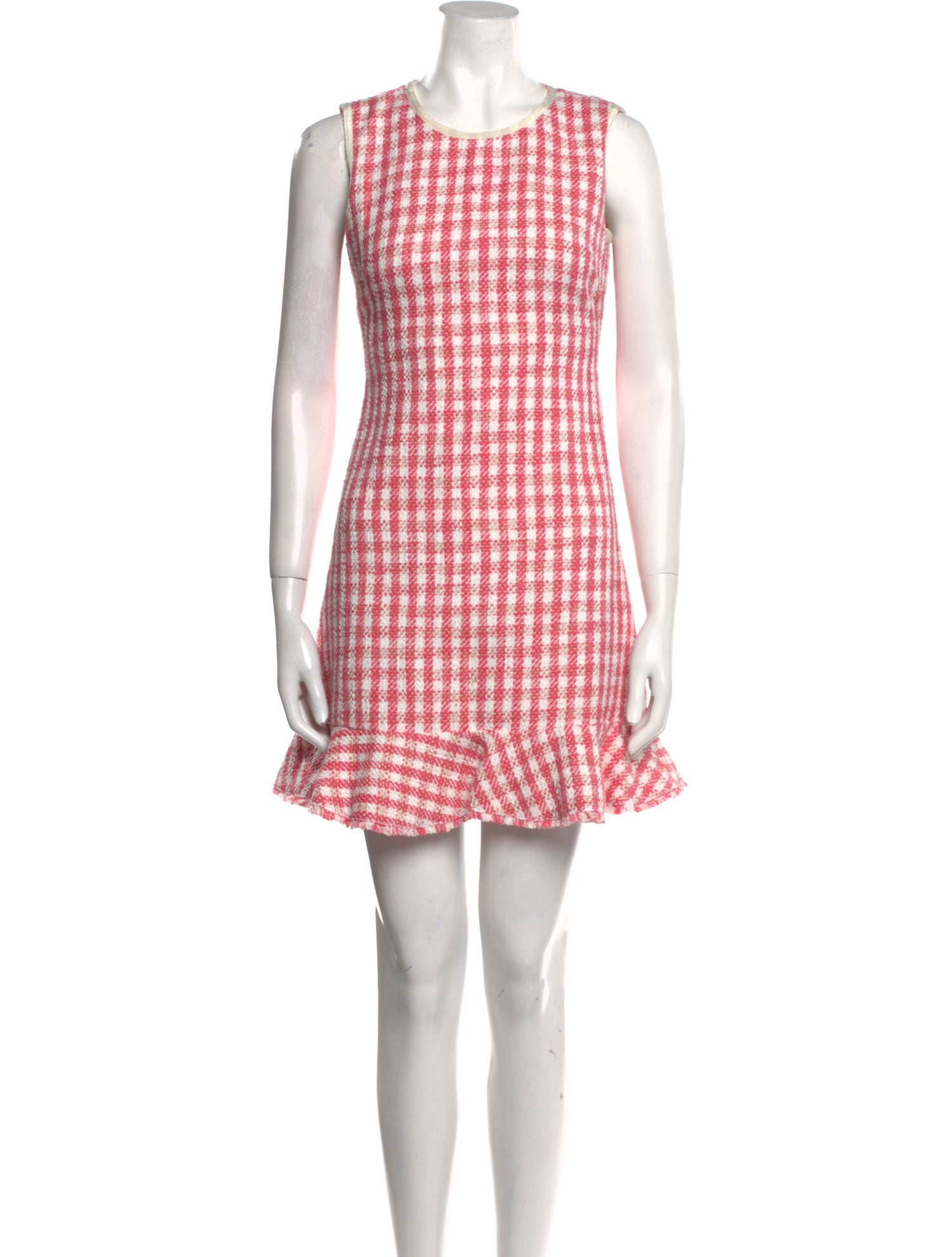 Kate Spade New York Plaid Print Mini Dress