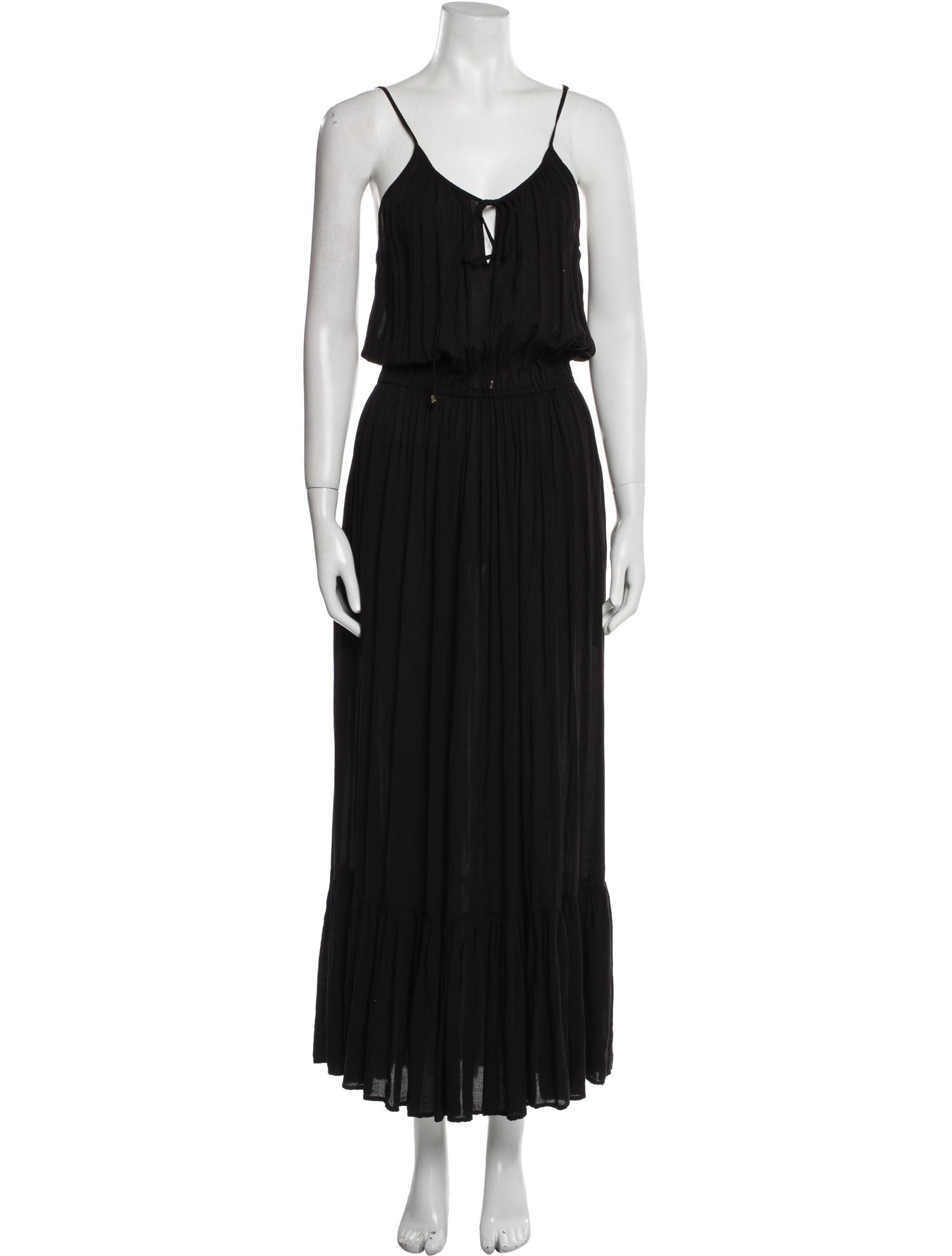 Kate Spade New York Tie Neck Long Dress