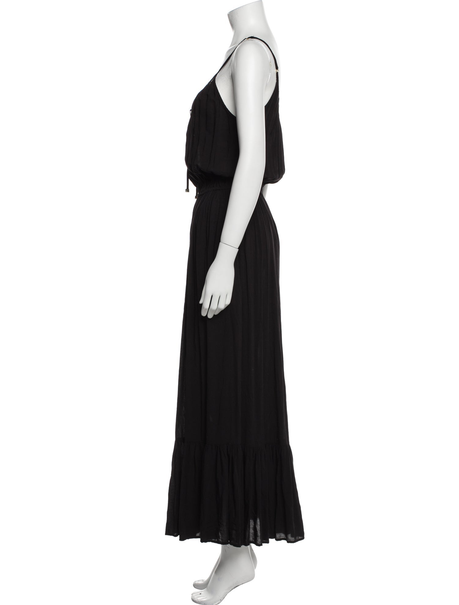 Kate Spade New York Tie Neck Long Dress