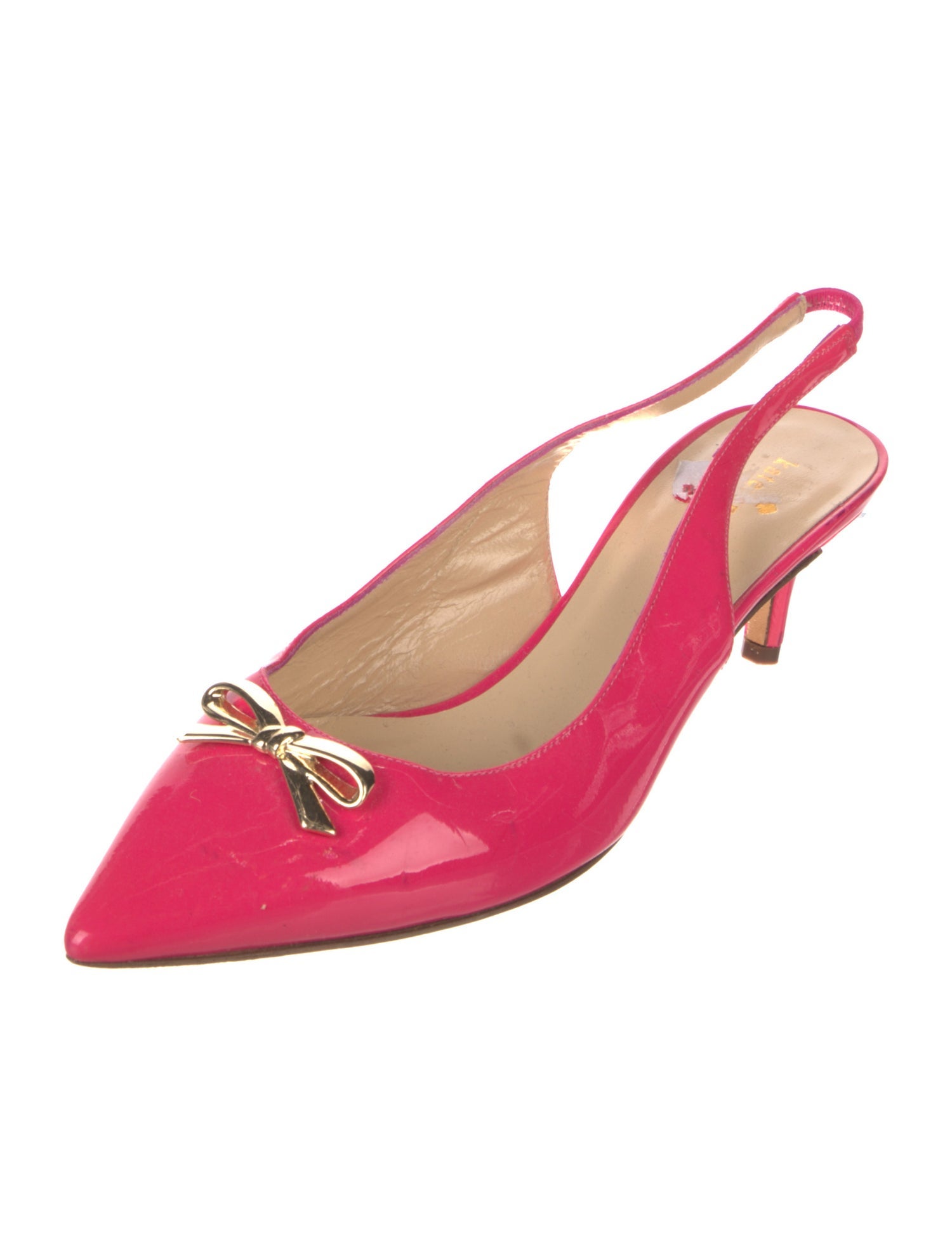 Kate Spade New York Patent Leather Slingback Pumps