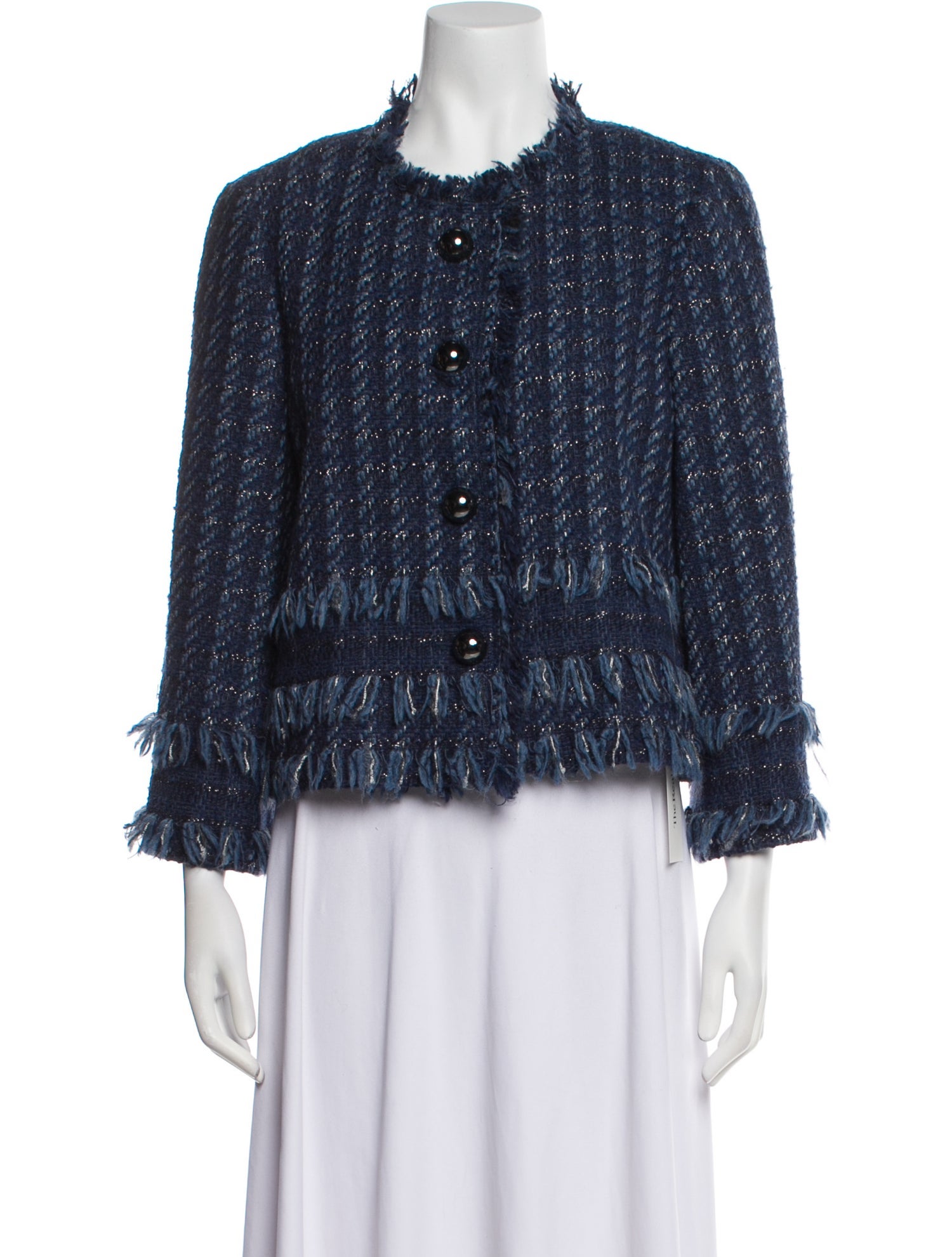 Kate Spade New York Tweed Pattern Evening Jacket