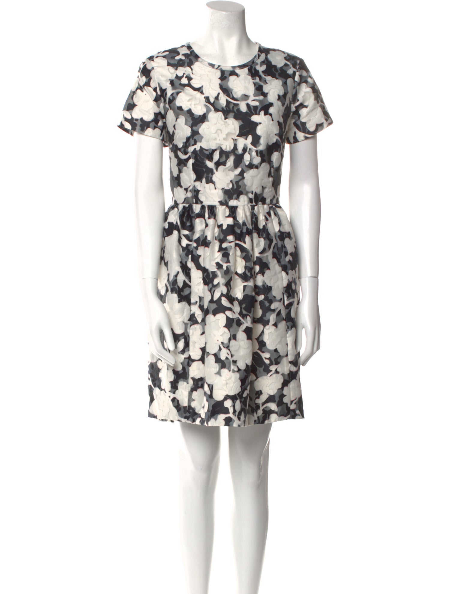 Kate Spade New York Floral Print Knee-Length Dress