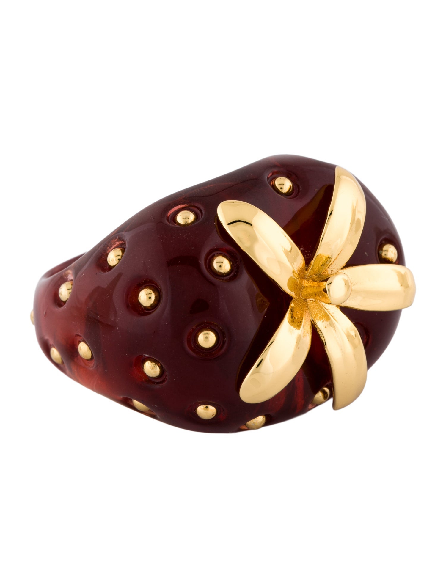 Kate Spade New York Tutti Fruity Strawberry Ring