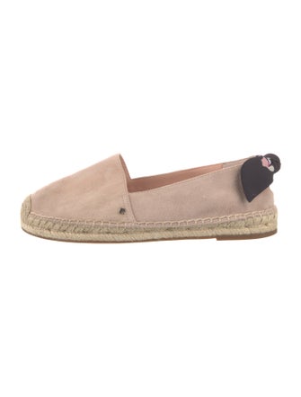 Kate Spade New York Suede Bow Accents Espadrilles