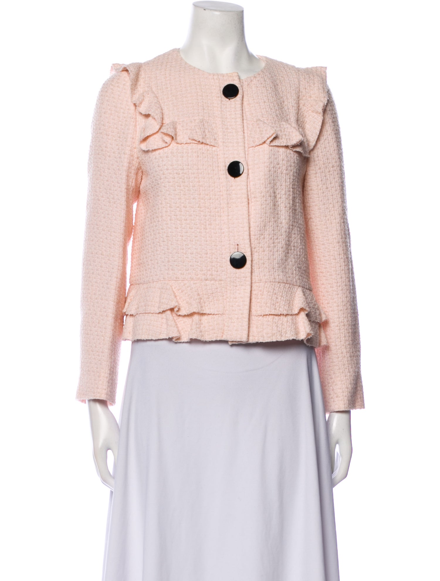 Kate Spade New York Tweed Pattern Evening Jacket
