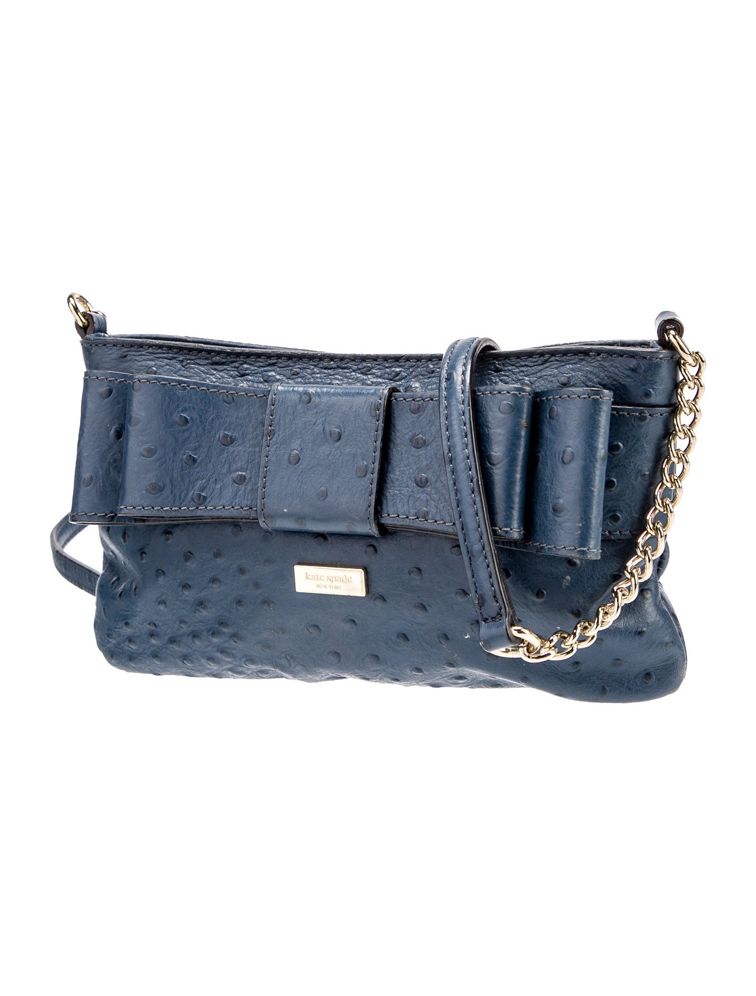 Kate Spade New York Ostrich Clutch