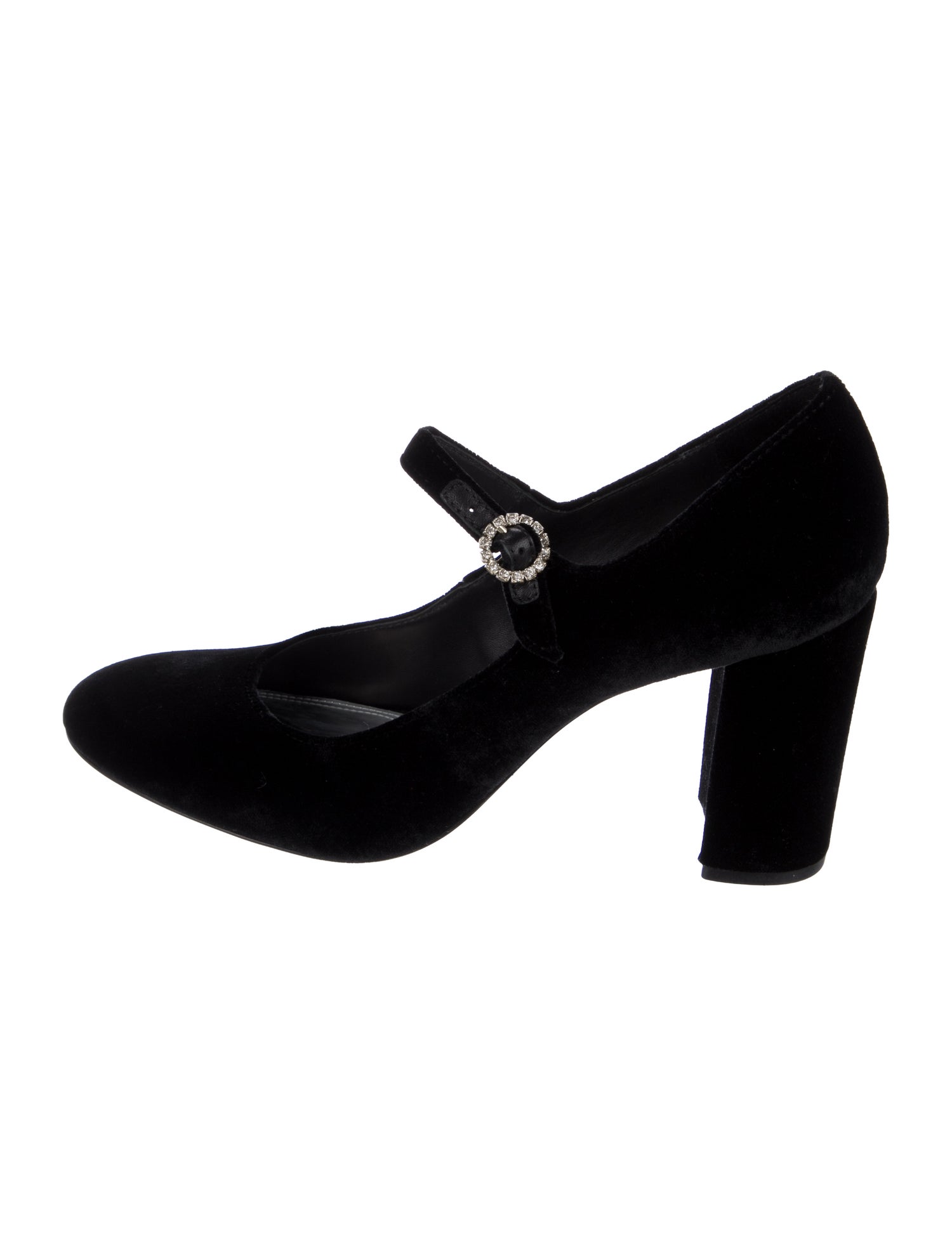Kate Spade New York Velvet Crystal Embellishments Pumps